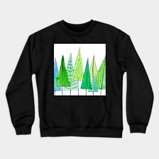 Scandinavian Forest Crewneck Sweatshirt